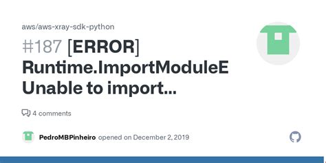 After this, i’ve got the following <b>error</b>:. . Runtime importmoduleerror error cannot find module serverless